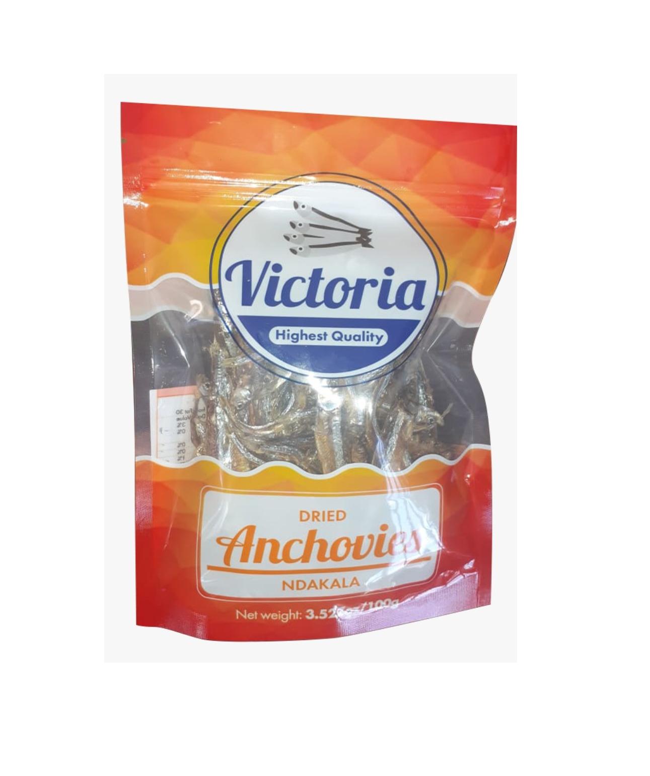 Victoria Dried Anchovies (Ndakala) (100g)
