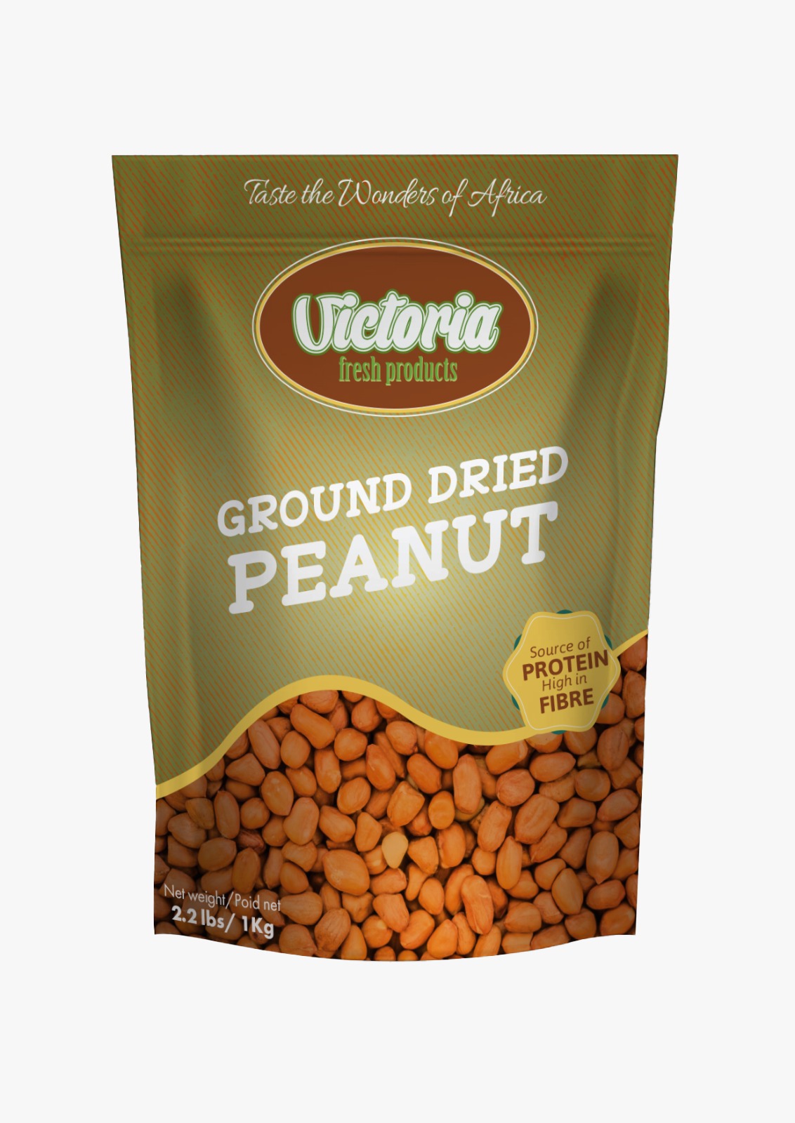 Victoria Fresh Products Ground Dried Peanuts (1kg)