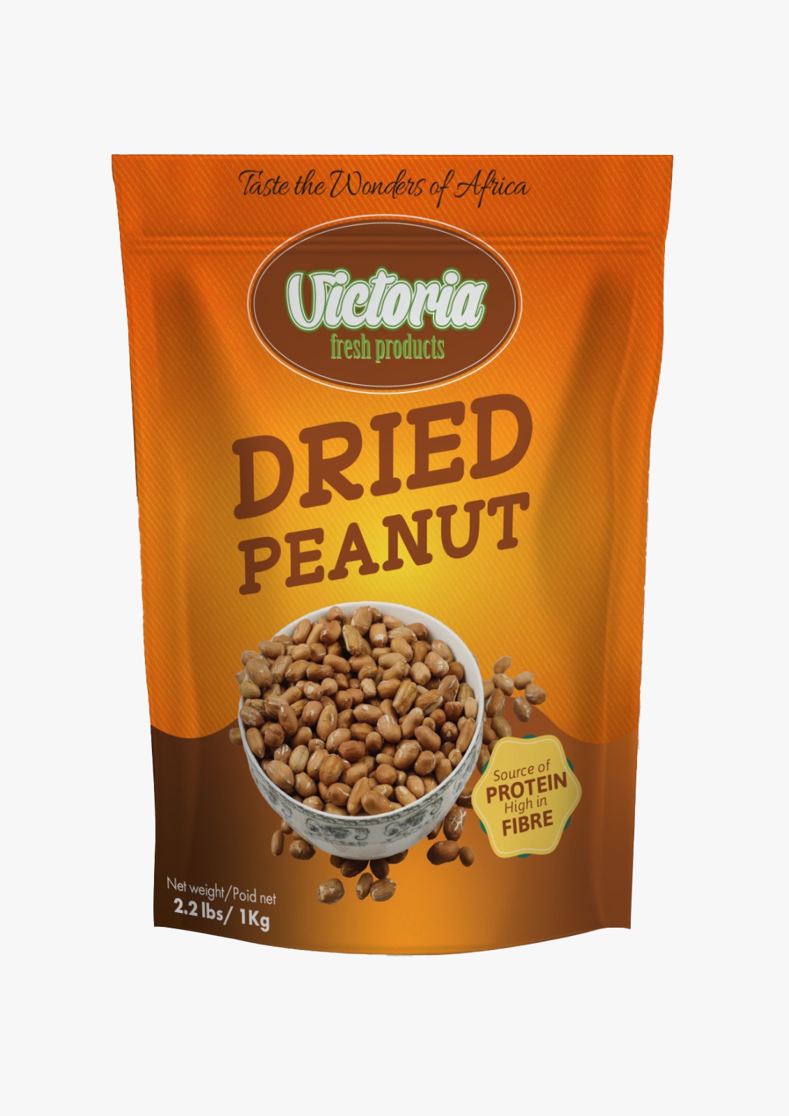 Victoria Fresh Products Dried Peanuts (1kg)