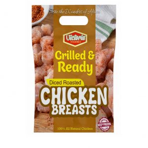Victoria Grilled & Ready Diced Roasted Chicken Breasts (1kg)