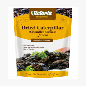 Victoria Fresh Products Dried Caterpillar (Mbizo  Chenilles séchées) – 100g