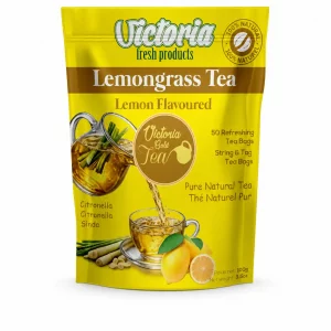 Victoria Lemongrass Lemon Flavoured Tea Bags – 100g
