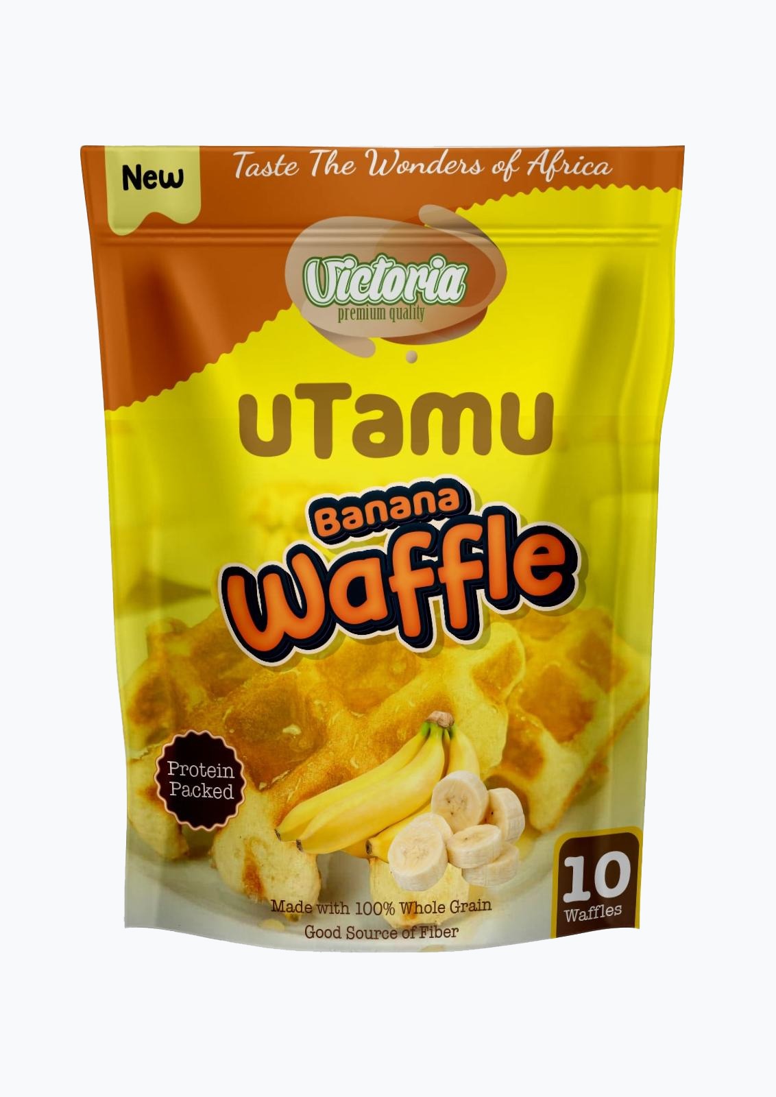 Victoria uTamu Banana Waffles (10 Pack)