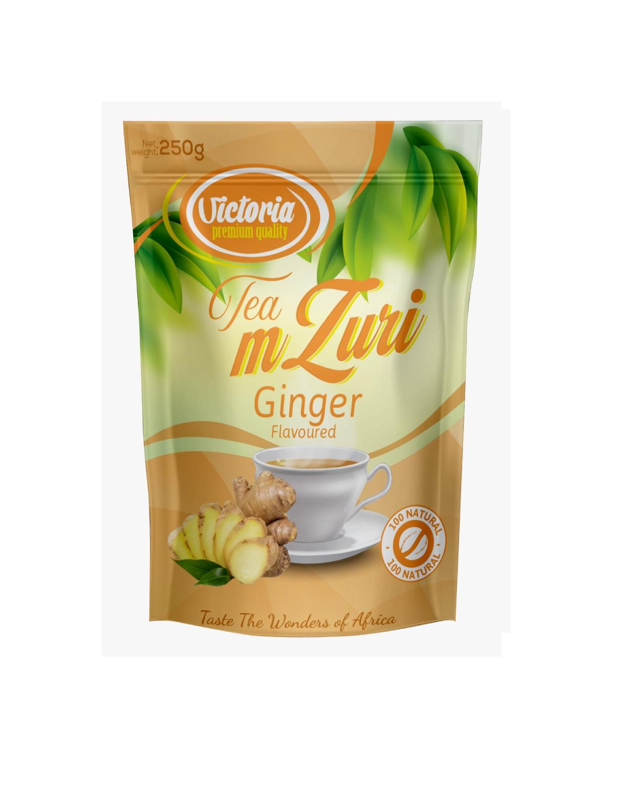 Victoria Tea mZuri Ginger Flavoured Tea – 250g